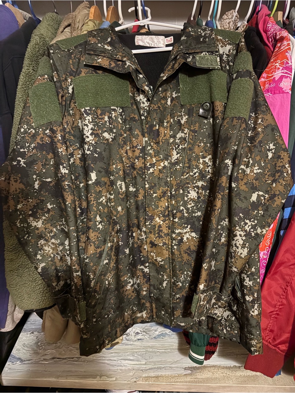 Taiwanese Army (ROC Army) Issued Digital Camouflage Cold Weather Field Jacket
